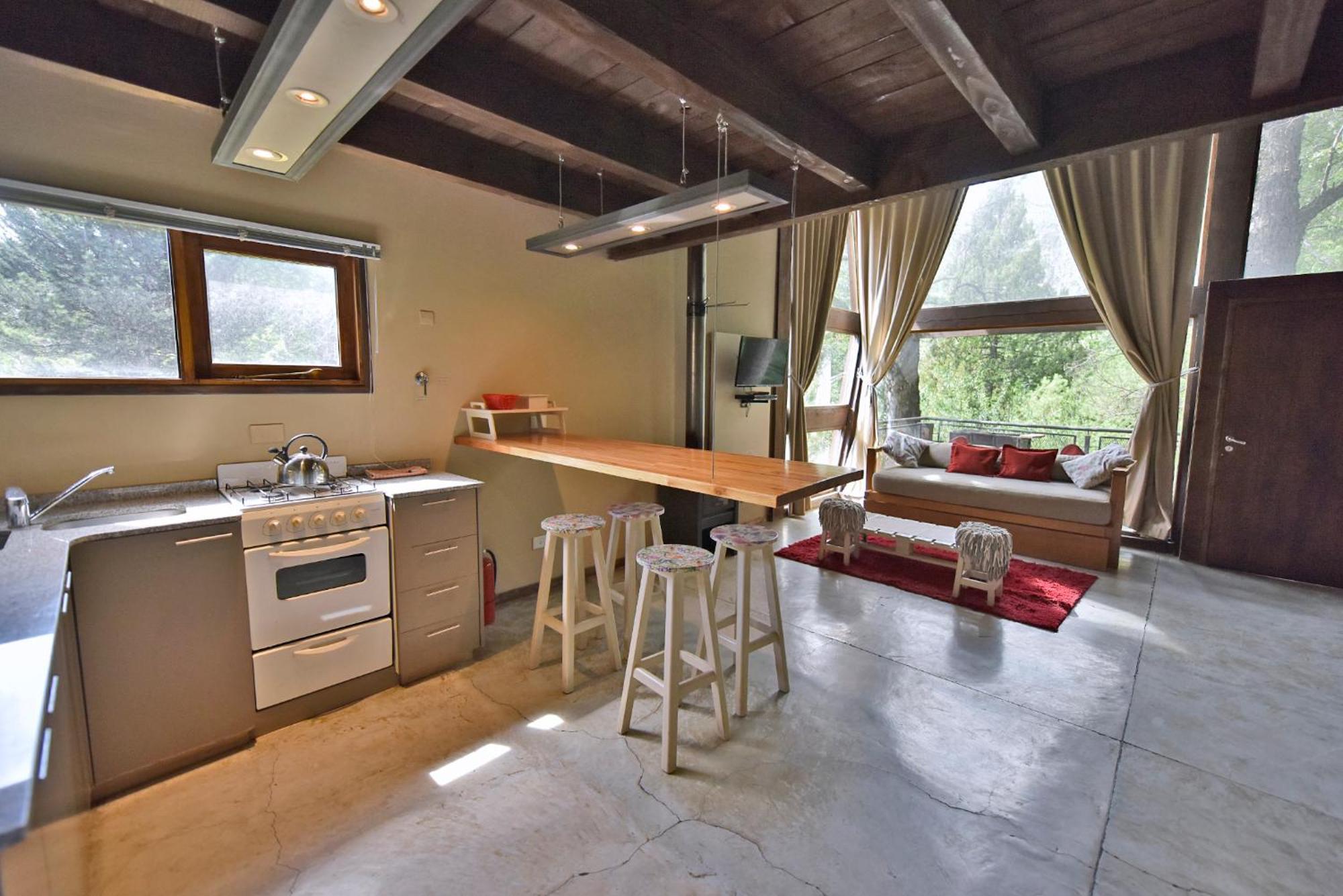 San Martín de los Andes Das Rosenhaus Apart Hotel By Rosas Blancas الغرفة الصورة